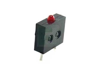 Светодиод Dialight 555-3007F, красный, 650нм, 5В, 3мА