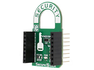MIKROE-2760 Secure 2 Click с ATAES132A для безопасности и лицензирования
