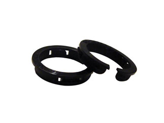 PGSA-0407A Essentra Components - Втулка для отверстия 4.8мм, черная, 1мм