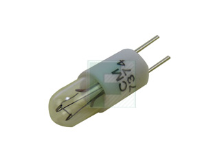 Лампа накаливания VCC 7374, 28 В, T-1 3/4, цоколь BI-Pin, через отверстие