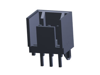 Разъем 2-644486-4 TE Connectivity MTA-100, 4 контакта, шаг 2.54мм
