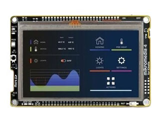 MIKROE-6212 Mikromedia 4 for Kinetis Resistive - отладочная плата