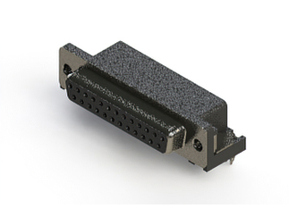 Разъем D-Sub EDAC 630-025-640-541, 25 контактов, гнездо, пайка