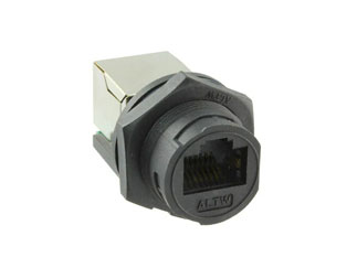 RCP-5SPFFH-TCU7001 Амфенол ЛТВ RJ-45 экранированный разъём, 8 позиций, чёрный