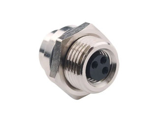 Разъем NorComp 855-003-203R004 M8 3 контакта, панельный, IP67