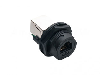 RJ45 Amphenol LTW RDP-5SPFFH-TCU7001: Защищенный разъем для панельного монтажа