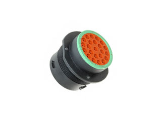 HDP24-24-23PN TE Connectivity Разъем Круглый, 23 контакта, Панельный