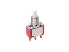 Кнопка C&K U811J85W3GE226 SPDT 120VAC, квадратная, черная