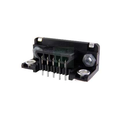 Разъем D-Sub 5747250-4 TE Connectivity, 9 контактов, угловой, на плату