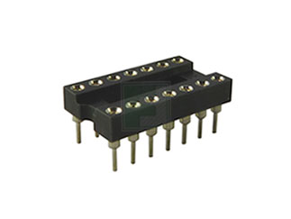 ICM-314-1-GT Adam Tech Цокольная панель, 14 контактов, шаг 7.62мм