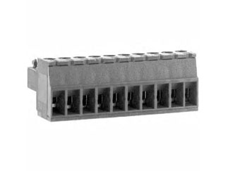 Клеммная колодка 110-A-111/10, 10 контактов, шаг 3.5мм, 30-16 AWG