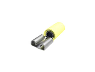 Контакты обжимные 640907-1 TE Connectivity, клемма 12-10 AWG, желтый