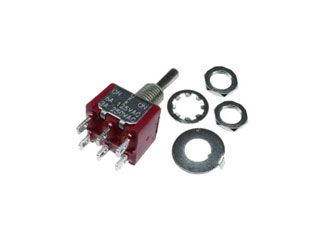 Тумблер SW-T2-4E-A-A2-MA2 Adam Tech DPDT 6A 125VAC