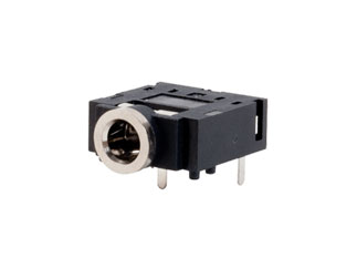 Разъем аудио 3.5мм SJ1-3524N Stereo, монтаж в плату