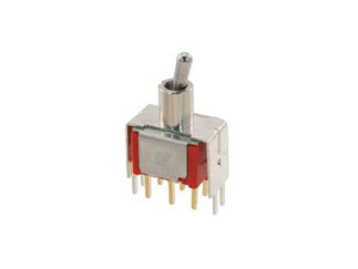 Переключатель 100DP1T2B4VS2RE E-Switch миниатюрный