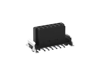 Разъем 154805-E TE Connectivity, Вертикальный, 12 Позиций, 1.27мм