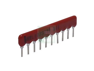 Резисторная сборка L103S472LF 4.7 кОм, SIP-10, ±2%