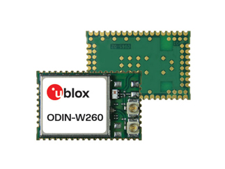 ODIN-W260-05B Модуль WiFi/Bluetooth U-blox, 2.4-5.8 ГГц, Ethernet, -40°C/+85°C