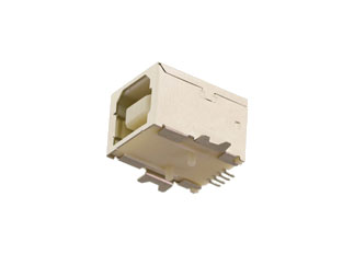 A-USB/2-B/SMT Разъем USB 2.0 Тип B SMT для поверхностного монтажа