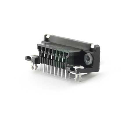 Разъем D-Sub 5747841-4 TE Connectivity 15 контактов, угловой, на плату