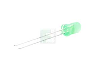 MV5453A4A0 Everlight LED Зеленый 5мм 20мкд 75°