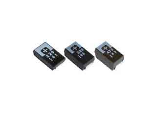 Танталовый конденсатор Panasonic 6TCE100MI, 100мкФ, 6.3В, ESR 0.018Ом, полимерный