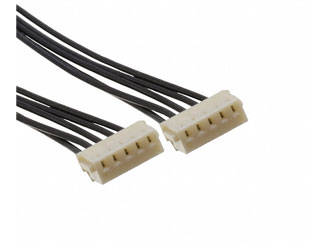 Шунт JST A05SR05SR30K203B, 5 позиций, шаг 1 мм, IDC, лужёные контакты