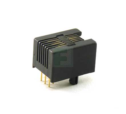 Разъем MTJ-665X1 Adam Tech, 6P6C, сквозное отверстие