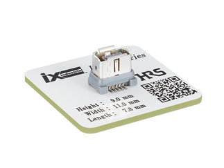 IX80G-A-10P(01) Hirose - Разъем RJ45 Cat 6a, 10 контактов, Пайка