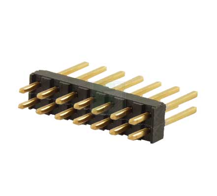 Разъем 87227-7 TE Connectivity, 14 контактов, шаг 2.54мм, прямой вывод