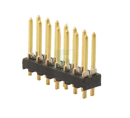 Разъем 87227-7 TE Connectivity, 14 контактов, шаг 2.54мм, прямой вывод