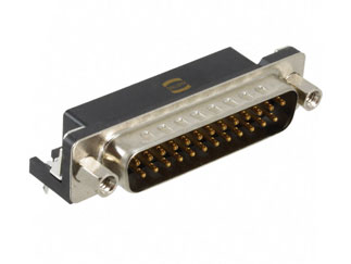 Разъем D-Sub HARTING 09683637813, 25 контактов, штырь, угловой
