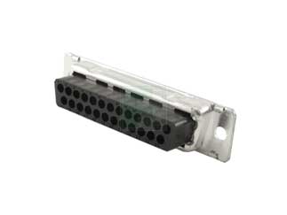 Разъем D-Sub 1658658-1 TE Connectivity, 25 контактов, обжим