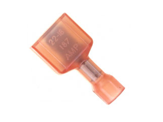 Контакт 2-521104-2 TE Connectivity, штыревой, 22-18 AWG, красный