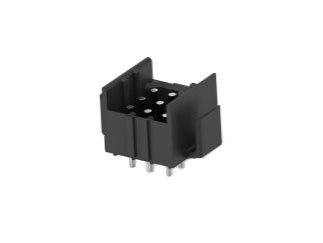 Разъем 640501-1 TE Connectivity, 9 контактов, шаг 4.2мм, прямое исполнение