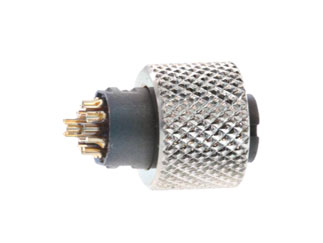 858-012-203RSU4 NorComp Разъем M12, 12 контактов, гнездо, под пайку