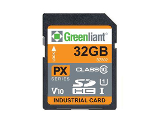 SD карта Greenliant 32GB PX Series Industrial Temp UHS-I GLS93SP032G3-I-BZ802