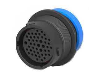 HDP24-24-47SE-L017 TE Connectivity Разъем Круглый, 47 контактов, Панельный